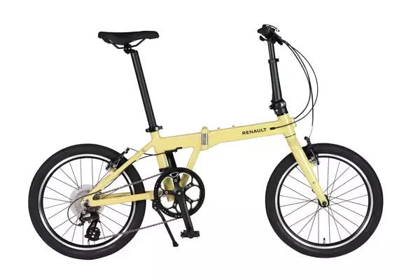 「アウトドアにつれていきたくなるスタイリッシュなフォルムの折りたたみ自転車　RENAULTブランドから2025年11月中旬に新登場！」の画像