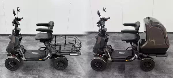 「免許不要で乗れる特定小型4輪「ELEGRAN」に、ひじ掛け標準装備の最上位「PREMIUM」登場」の画像