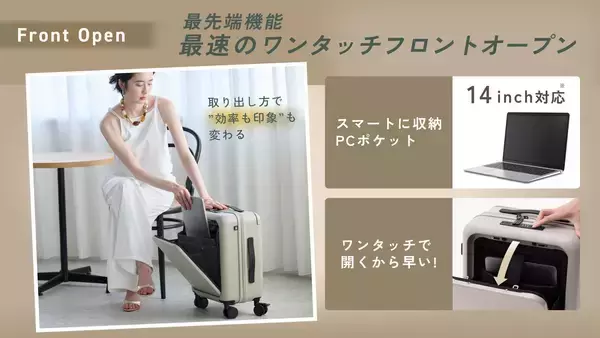 「【MAIMO】冬の国内旅行・帰省にぴったり。必要なものをすぐ取り出せる「SPEED U」、拡張版「SPEED U Plus」登場」の画像