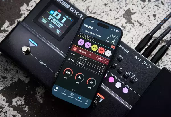 「定評あるマルチ・エフェクター「GXシリーズ」に最も軽量コンパクトなモデルが登場」の画像