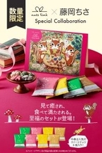 ＜新商品＞藤岡ちさ氏と描く、nutslink(ナッツリンク)スイーツ4種を詰め合わせた春のギフトパッケージを発売