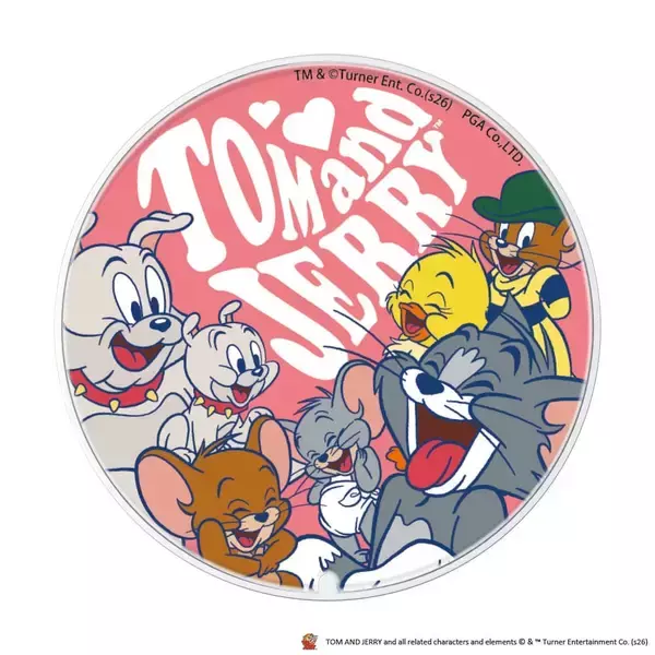「充電中も邪魔にならない！最大15W対応『トムとジェリー』マグネット式ワイヤレス充電器が登場」の画像