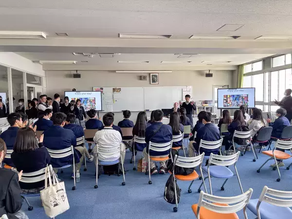 「大阪信愛学院中学校と台湾光仁中学校による国際交流プログラム実施」の画像