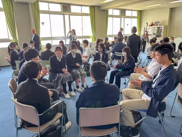 「大阪信愛学院中学校と台湾光仁中学校による国際交流プログラム実施」の画像