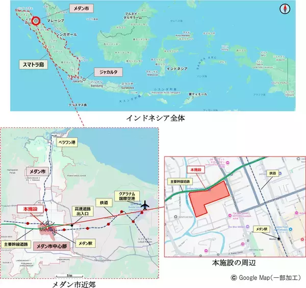 「インドネシア・メダン市の大規模商業施設「デリパークモール」を2026年1月に取得します」の画像