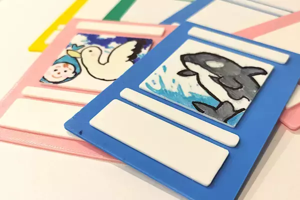 「CINE LAB　「学んで・見て・描く！３Dプリンターのひみつ発見隊！」～3Dプリンター製カードにオリジナルキャラクターをデザインしよう～ワークショップ開催」の画像