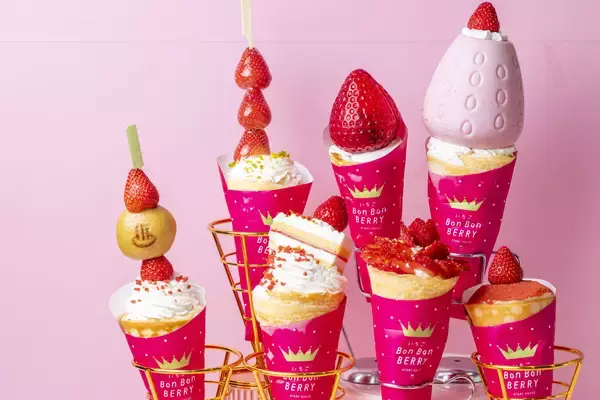 【いちごBonBon ATAMI HOUSE.】　2026年6月17日(水)よりメニューリニューアル！“進化系いちごクレープ”規格外の丸ごとトッピング6種を新発売！