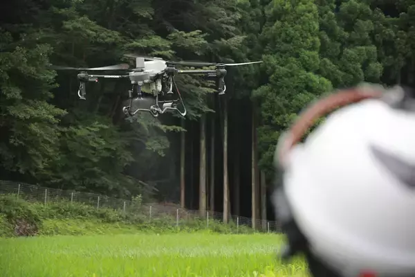 田植え機ゼロ・耕作放棄地16枚・1.3haでスマート農業　岡山・西粟倉村のmisora、ドローン直播で9月に初収穫へ
