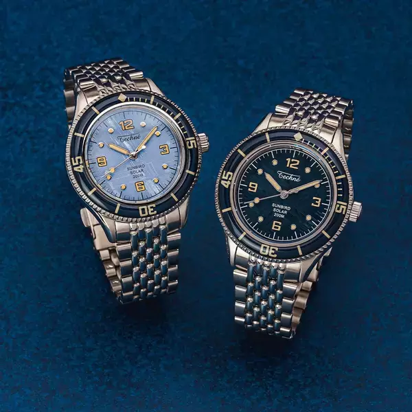 宇宙から来たメテオライトに“色”という新解釈 / スイス発ミリタリーウォッチ「Techne(テクネ)/Marine Offshore」ネイビー＆スカイブルー登場