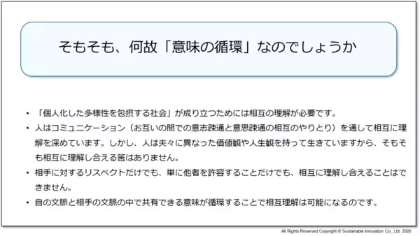 「創造型AIシステムで意味創造から社会的価値創出の実践活用　『意味循環PoC』を1月15日より提供開始」の画像