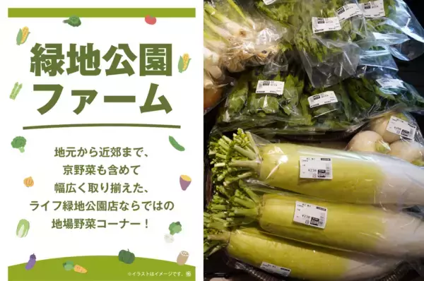 「人気の大阪北摂エリアに食料品・日用品・衣料品がそろった大型スーパーが誕生！「ライフ緑地公園店」が3月25日（水）にグランドオープン！」の画像