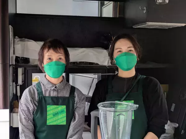 「緑の恵みを味わうドリンクスタンド「Green！」代々木公園にオープン」の画像