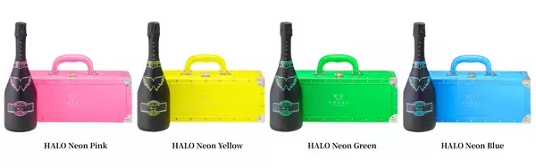 「ラグジュアリーシャンパーニュブランド「ANGEL CHAMPAGNE」の大人気シリーズ「ANGEL CHAMPAGNE HALO(ヘイロー)」から、「ANGEL CHAMPAGNE HALO Neon (ヘイロー ネオン)」を2026年7月7日(火)より販売開始！」の画像