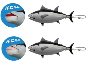 マグロの口から寿司が飛び出す！？ぷにぷに触感の新感覚トイ　「ぷにで～る マグロ寿司(赤身・トロ)」2026年2月中旬発売