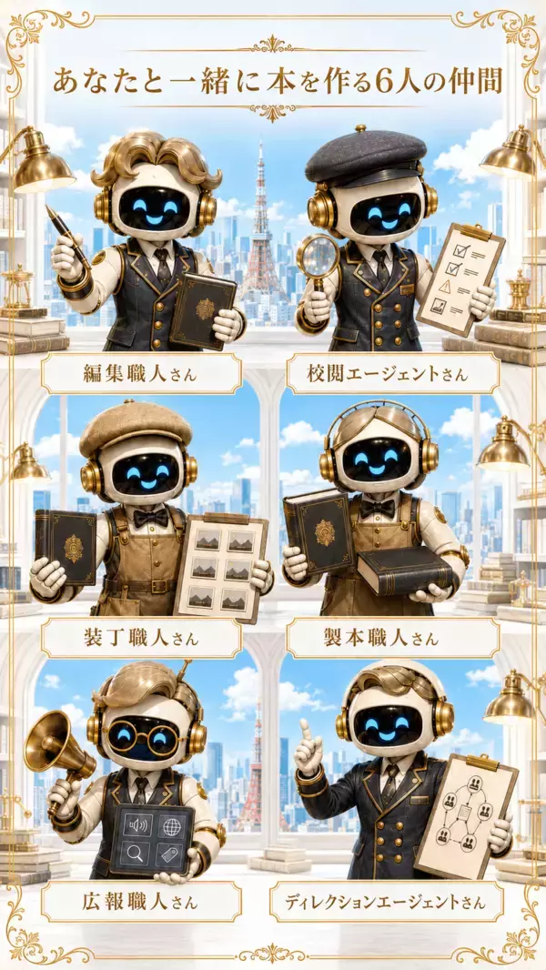 「書いた原稿を、AIで手軽に電子書籍へ　電子書籍制作支援ツール「AI電子出版エージェント」を提供開始」の画像