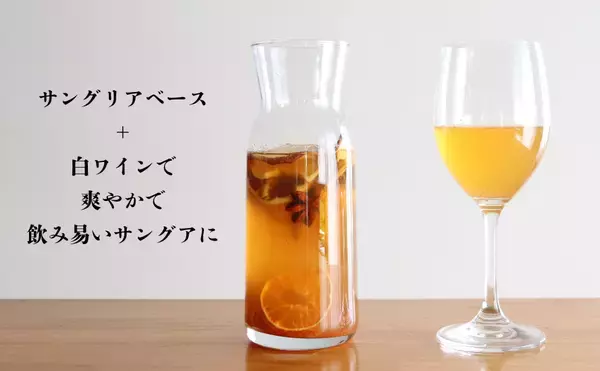 「ワイン＋ジュースではない、本来のサングリア　お客様のテーブルで完成する、飲食店・宿泊施設向け本格的サングリアベースの試飲用キット提供開始」の画像