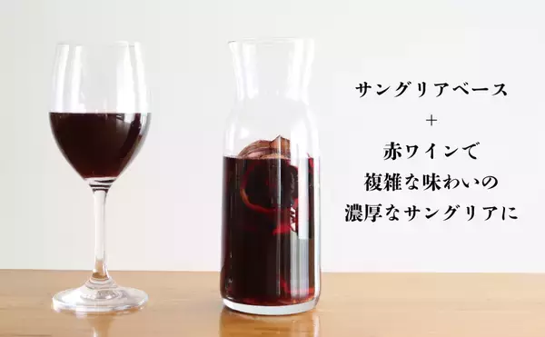「ワイン＋ジュースではない、本来のサングリア　お客様のテーブルで完成する、飲食店・宿泊施設向け本格的サングリアベースの試飲用キット提供開始」の画像
