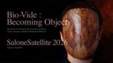 物質調律家・山崎タクマ　世界最大のデザイン展ミラノサローネに出展　モノと生命の境界を探る ― 自身を"モノ"として展示