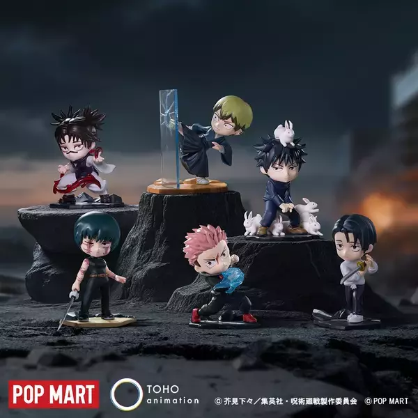 「【POP MART×東宝×GiGO】が夢のトリプルコラボ！POP MART、東宝の共同企画フィギュアが初のクレーンゲーム用景品として登場！」の画像