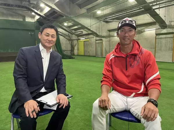 【フロントドア】１軍新打撃コーチ・福地寿樹と前田智徳のＳＰ対談｜広島ホームテレビ