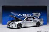 「オートアート社製 「NISMO R34 GT-R Z-tune シルバー」精巧な1/18スケールモデルがCAMSHOP.JPに登場！」の画像1