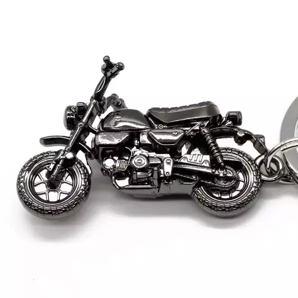 「●1000個限定●Honda Monkeyを再現したキーチェーン、BLACK EDITION、一般販売開始！」の画像