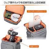「コスパに優れた本格派カメラバッグブランド「GW-STANDARD」より上品な素材感と高い収納力を兼ね備えた「ブロスシリーズ」新発売！」の画像4