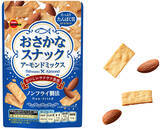 「魚肉を練り込んだサクサク食感のスナック　ブルボン、「おさかなスナックアーモンドミックス」を6月30日(火)に新発売！」の画像1