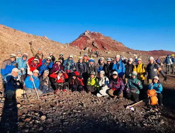 【岡山理科大学】39人が富士登山の体験を報告 ――富士山の魅力を読みとく基盤教育