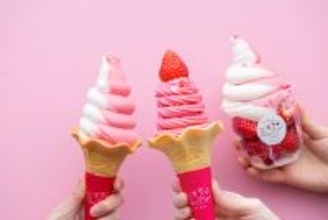 ＜いちご専門店の道の駅 いちごBonBonBERRY＞4月15日(水)から、オープン以来大人気のソフトクリーム・ドリンクメニューを全面リニューアル！