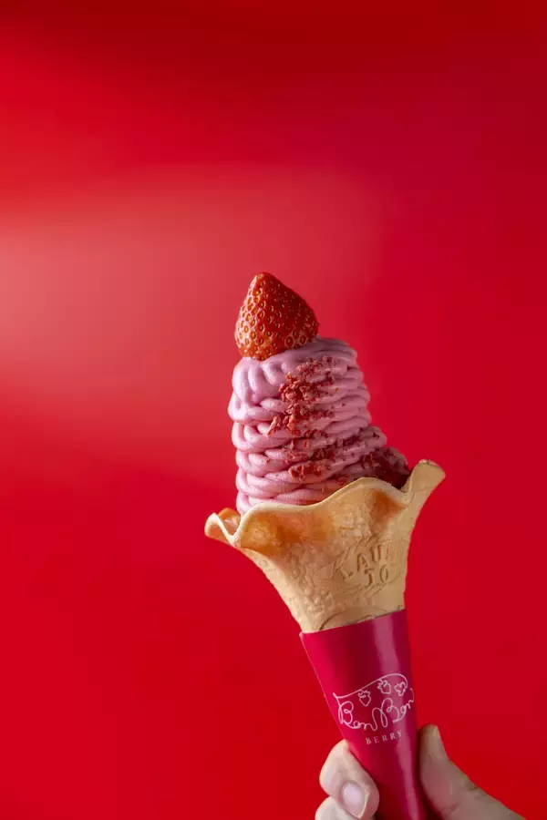 「＜いちご専門店の道の駅 いちごBonBonBERRY＞4月15日(水)から、オープン以来大人気のソフトクリーム・ドリンクメニューを全面リニューアル！」の画像