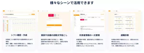 「【新サービス】就労継続支援事業所の現場課題をAIで解決する「タスケテAI」をリリース」の画像