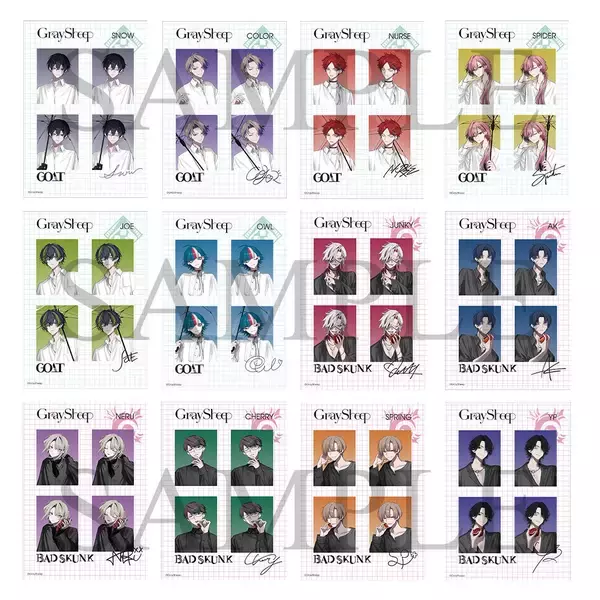 「-ホスト潜入捜査編-“衝撃”の最終章。「Gray Sheep EP06」2026年2月25日（水）発売決定&早期予約受付スタート！SNOWとCOLORが描かれたジャケットデザインも公開！」の画像