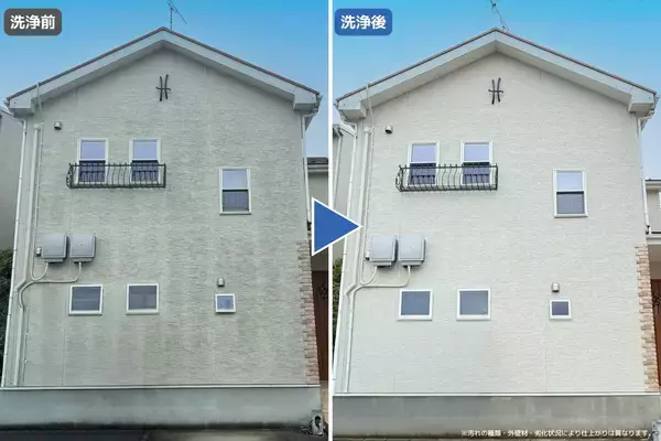 中東情勢などの影響による建材価格高騰下で、戸建て住宅の外壁メンテナンス需要に変化　外壁洗浄の依頼件数が前年同期比11.5倍