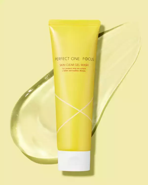「バームシリーズ累計600万個＊1突破したパーフェクトワンフォーカスより待望のジェル洗顔で“悪玉皮脂”を吸着！スキンクリアジェルウォッシュ　2026年6月1日先行発売(本発売7月1日)」の画像