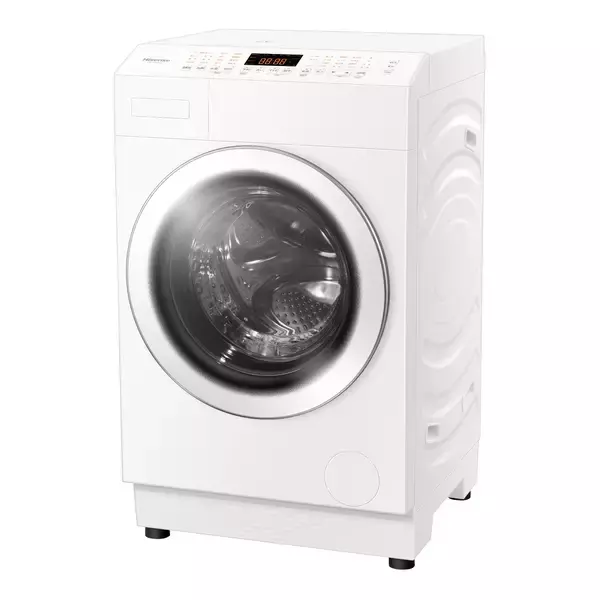 「ハイセンス、ドラム式洗濯乾燥機「HWF-D120XL-W」が日本の専門家が選ぶアワードで2冠を達成洗濯機部門で「家電大賞2025-2026ハイパフォーマンスバリュー賞」および「MonoMax家電グランプリ2025　ドラム式洗濯機部門大賞」を受賞」の画像