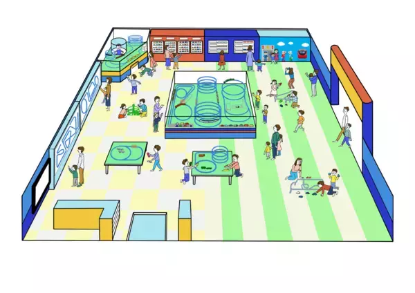 「【プレイエリア20％拡がる！】東条湖おもちゃ王国の人気パビリオン「トミカ・プラレールランド」がこの春リニューアルオープン!」の画像