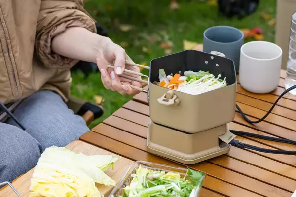 「【新製品】キャンプ飯に、新しい選択肢。PowerArQから省電力の調理ポットが登場」の画像