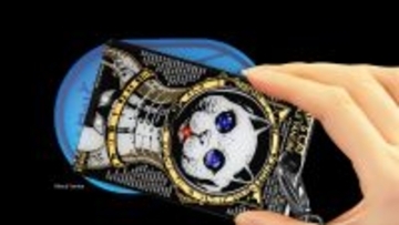 改札のタッチでLEDが光るICカードケース　基板アート「SHIP'S CAT(Muse)」デザインを発売