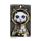 「改札のタッチでLEDが光るICカードケース　基板アート「SHIP'S CAT(Muse)」デザインを発売」の画像2