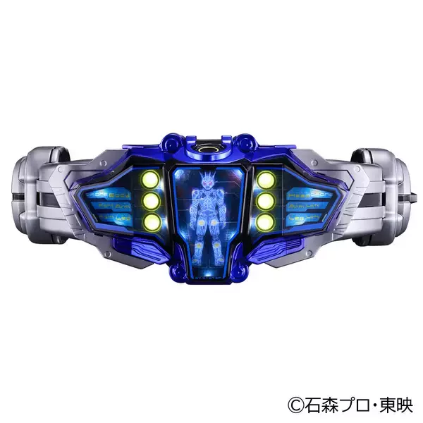 「『アギト－超能力戦争－』より、仮面ライダーG7のバックル「変身ベルトGバックルmark7」と、仮面ライダーG3の「ゲージランプGバックル」がセットになり、CSMブランドより登場」の画像