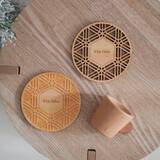 「紀州檜 × 日本の伝統柄　長く愛せるサステナブルなコースターを発売」の画像2