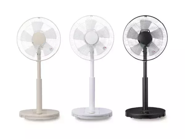 全操作をワンボタンで完結する、究極の扇風機が登場「ワンボタンDCリビング扇風機」を2026年4月上旬に発売