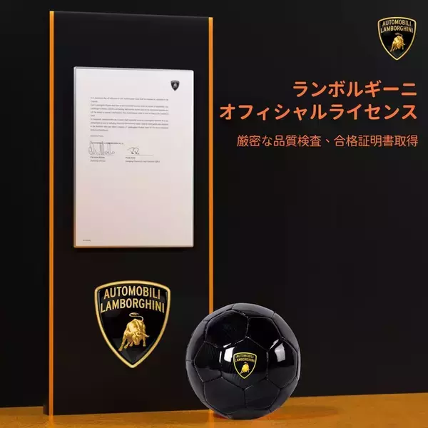 「ランボルギーニのサッカーボール、販売開始」の画像