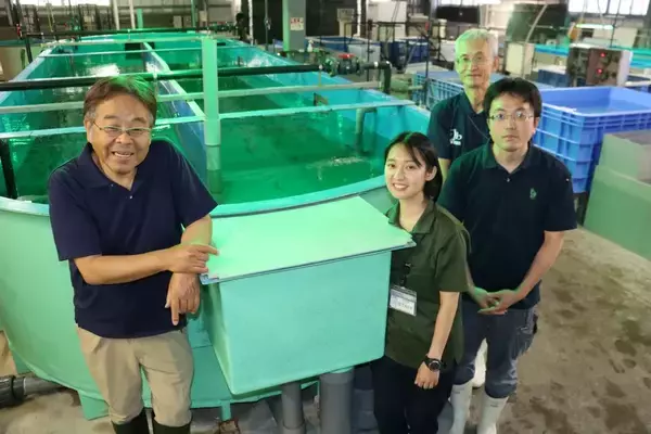 「【岡山理科大学】シロザケの世界初の完全養殖目指し、好適環境水で陸上養殖スタート」の画像