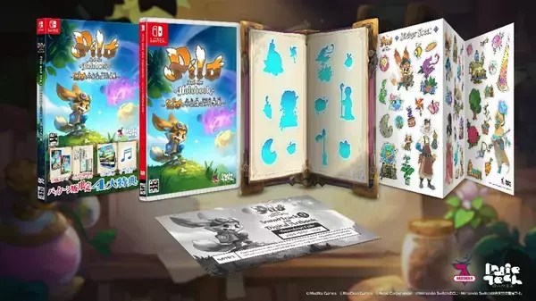 「インディーゲームレーベル「IndieTech Games」第３弾タイトル【Pilo and the Holobook～ピロと不思議な百科事典～】本日より日本・アジア地域で発売」の画像