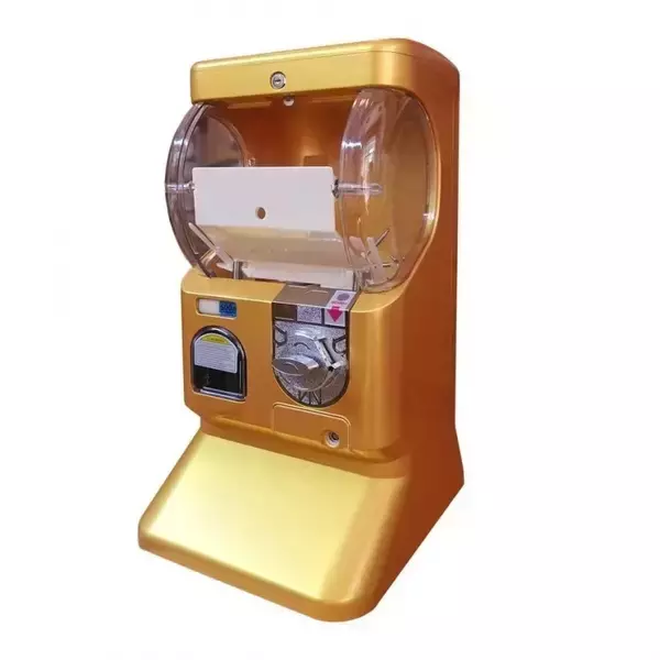 金色の「トイカプセルマシン」販売開始！