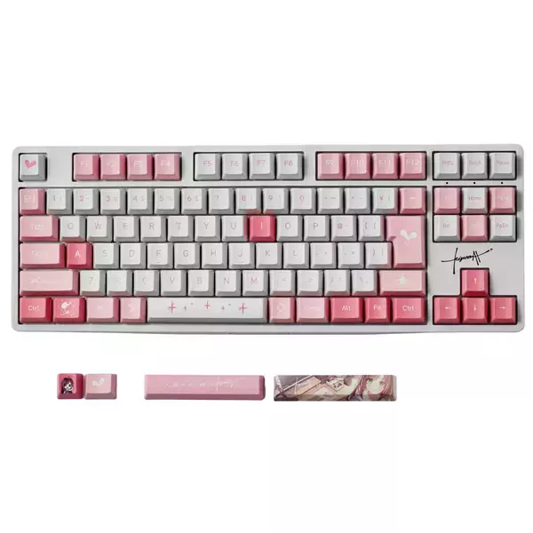 「KizunaAIの世界観を詰め込んだ初のコラボゲーミングキーボードが登場　本日2025年12月23日(火)より予約開始」の画像