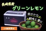 「長崎県産の「グリーンレモン」をＪＡタウンのショップ「もぐもぐながさき」で販売開始！夏から秋だけ味わえる爽やかな香りと酸味が特長」の画像1
