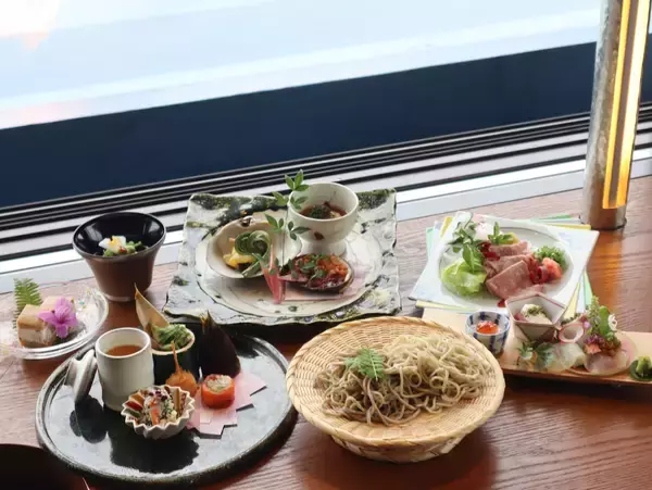 モダン蕎麦割烹「Oh-SOBAR」若葉きらめく、淡路島の初夏薫る季節のごちそう『皐月彩り会席』 5月1日より提供